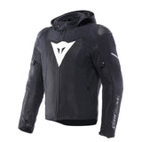 Dainese Super Sprint Air Text Jacket - Women Black/White 40 - Driven Powersports
