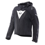 Dainese Super Sprint Air Text Jacket - Women Black/White 38 - Driven Powersports