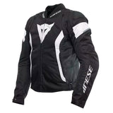 Dainese Avro 5 Tex Jacket - Men Black/White 44 - Driven Powersports