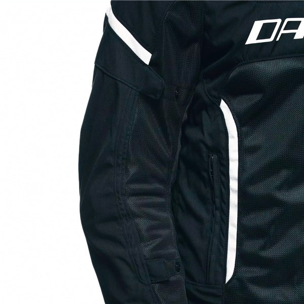 Dainese AIr Frame 3 Text Jacket - Men Black/White 44 - Driven Powersports