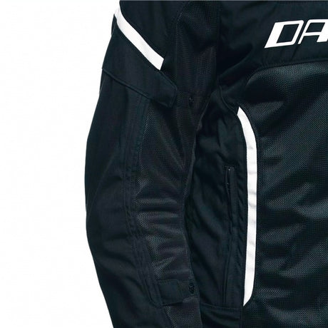 Dainese AIr Frame 3 Text Jacket - Men Black/White 46 - Driven Powersports