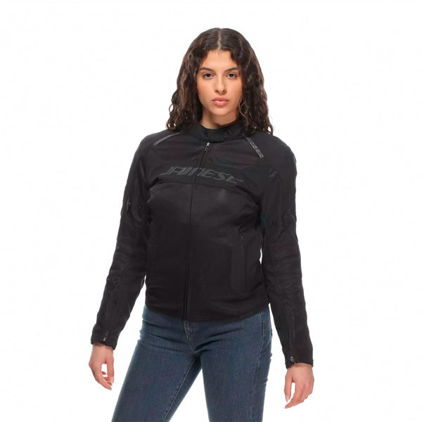 Dainese Air Frame 3 Text Jacket - Women Black 40 - Driven Powersports