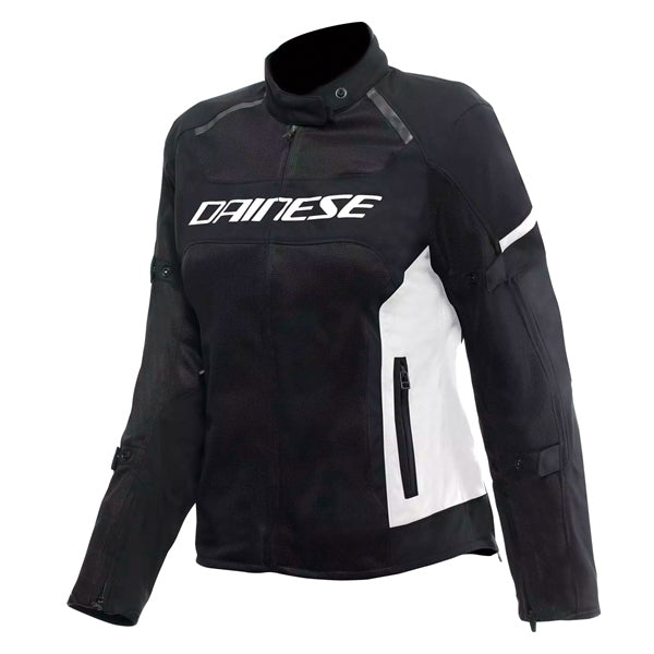 Dainese Air Frame 3 Text Jacket - Women Black/White 40 - Driven Powersports