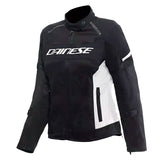 Dainese Air Frame 3 Text Jacket - Women Black/White 40 - Driven Powersports