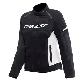 Dainese Air Frame 3 Text Jacket - Women Black/White 40 - Driven Powersports