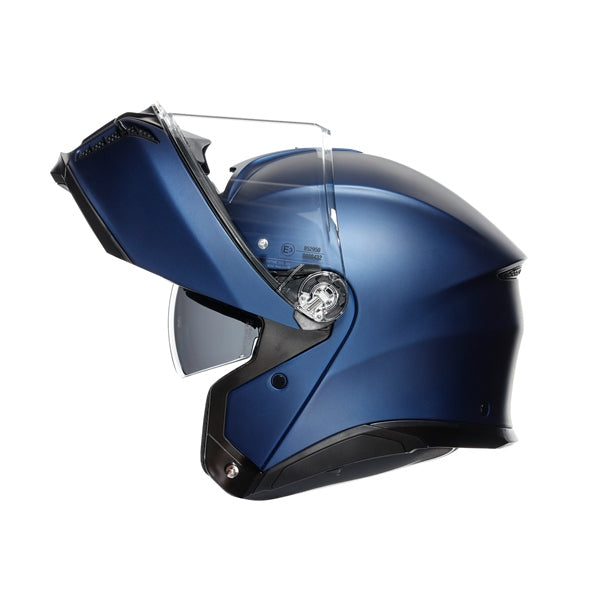 AGV HELM T-MODULAR SOLID GALASSIA Matte Blue 2XL - Driven Powersports
