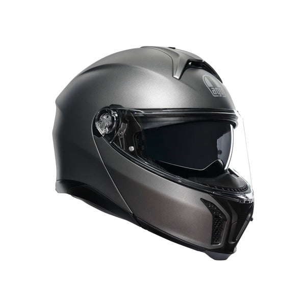 AGV HELM T-MODULAR SOLID LUNA Matte Gray 2XL - Driven Powersports