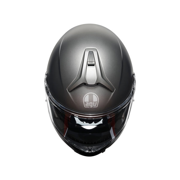 AGV HELM T-MODULAR SOLID LUNA Matte Gray 2XL - Driven Powersports