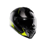 AGV HELM T-MODULAR PERCEP MAT BK/FLUO Yellow 2XL - Driven Powersports