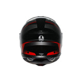 AGV HELM T-MODULAR PERCEP Black/Red 2XL - Driven Powersports