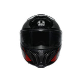 AGV HELM T-MODULAR PERCEP Black/Red 2XL - Driven Powersports