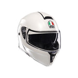 AGV HELM S-MODULAR MONO MAT MATERIA White 2XL - Driven Powersports