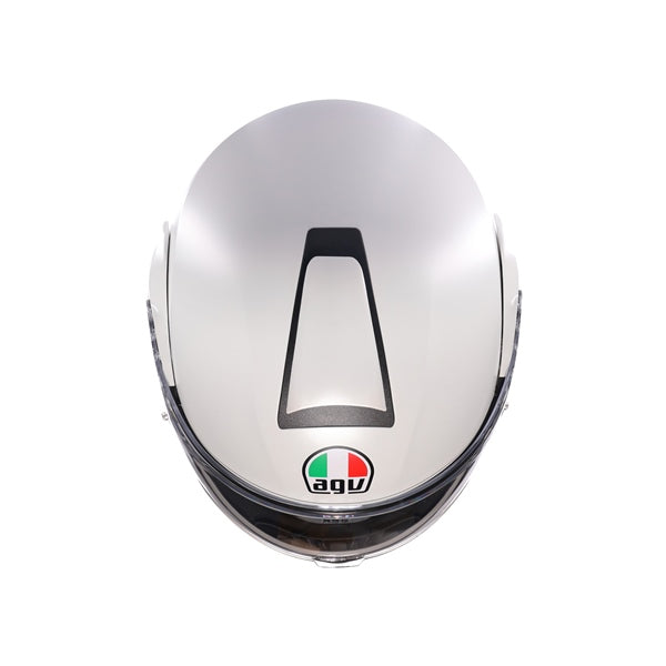 AGV HELM S-MODULAR MONO MAT MATERIA White 2XL - Driven Powersports