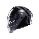 AGV HELM S-MODULAR RESIA Matte Black/Gray 2XL - Driven Powersports