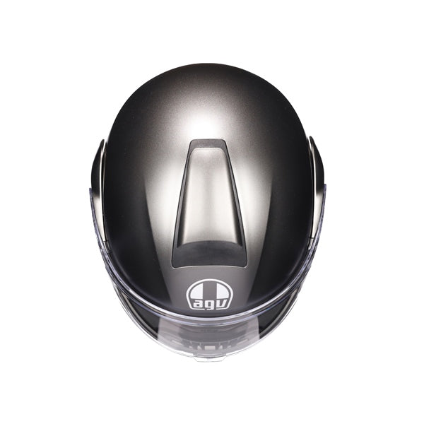 AGV HELM S-MODULAR MONO MAT ASFALTO Gray 2XL - Driven Powersports