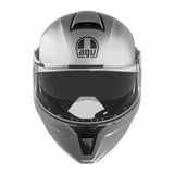AGV HELM S-MODULAR MONO Matte Silver 2XL - Driven Powersports
