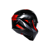 AGV HELM S-MODULAR LEDRO Black/Red 2XL - Driven Powersports