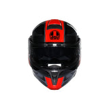 AGV HELM S-MODULAR LEDRO Black/Red 2XL - Driven Powersports