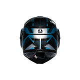 AGV HELM S-MODULAR LEDRO MAT BK/POWDE Blue 2XL - Driven Powersports