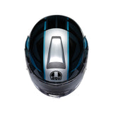 AGV HELM S-MODULAR LEDRO MAT BK/POWDE Blue 2XL - Driven Powersports