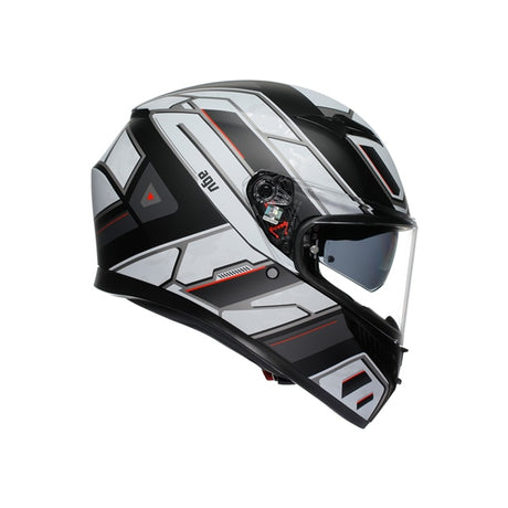 AGV HELM K3 RIVIA Matte Black/White 2XL - Driven Powersports