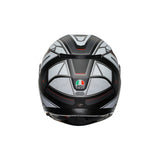 AGV HELM K3 RIVIA Matte Black/White 2XL - Driven Powersports