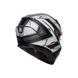 AGV HELM K3 RIVIA Matte Black/White 2XL - Driven Powersports