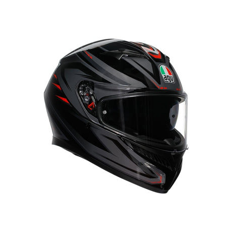 AGV HELM K3 SYTH Black/Red 2XL - Driven Powersports