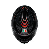 AGV HELM K3 SYTH Black/Red 2XL - Driven Powersports