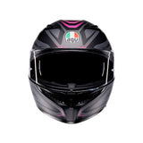AGV HELM K3 SYTH MAT BK/PI 2XL - Driven Powersports