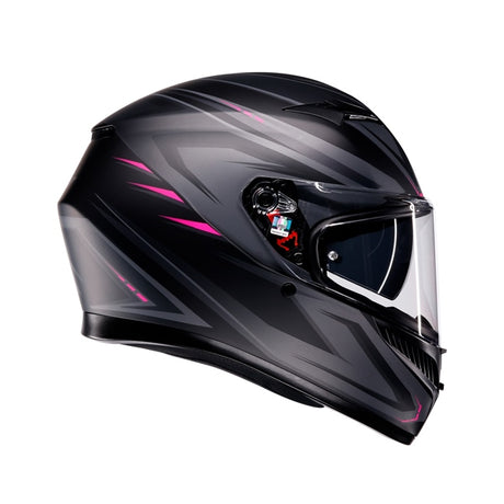 AGV HELM K3 SYTH MAT BK/PI 2XL - Driven Powersports