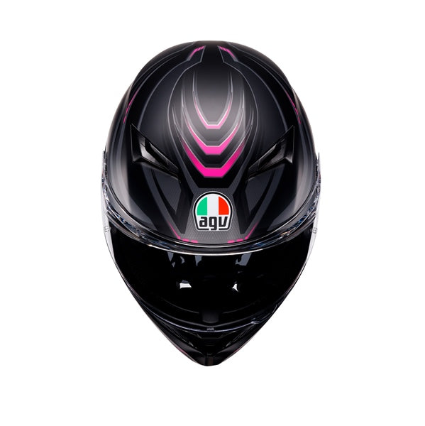 AGV HELM K3 SYTH MAT BK/PI 2XL - Driven Powersports