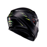 AGV HELM K3 SYTH MAT BK/FLUO Yellow 2XL - Driven Powersports