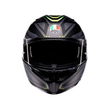 AGV HELM K3 SYTH MAT BK/FLUO Yellow 2XL - Driven Powersports