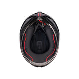 AGV HELM K1 S LAP Matte Black/Gray/Red 2XL - Driven Powersports