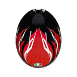 AGV HELM K1 S LION Black/Red/White 2XL - Driven Powersports