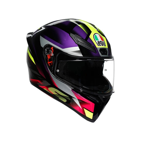AGV HELM K1 S FASTLAP BK/PR/PI 2XL - Driven Powersports