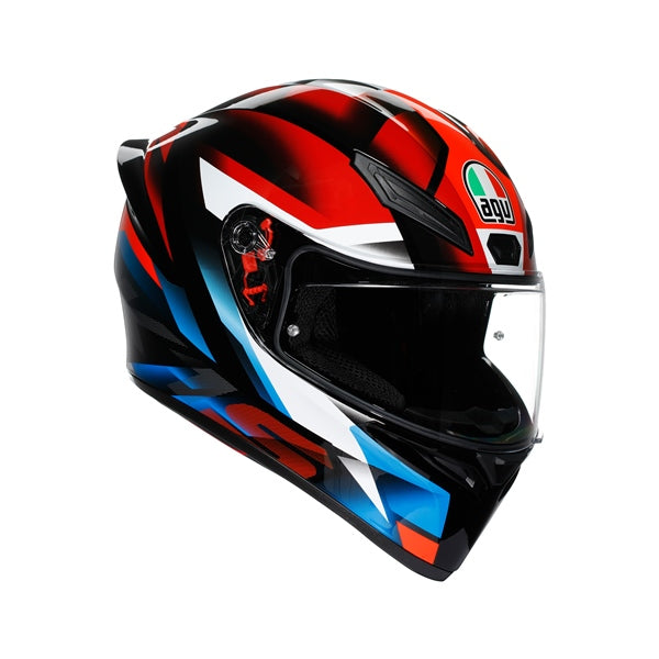 AGV HELM K1 S FASTLAP Black/Red/Blue 2XL - Driven Powersports