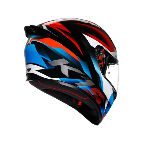 AGV HELM K1 S FASTLAP Black/Red/Blue 2XL - Driven Powersports