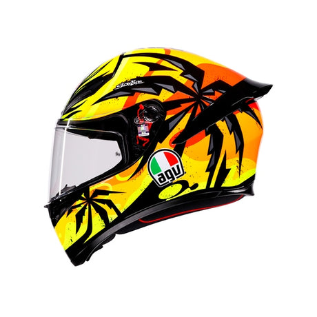 AGV HELM K1 S TROPICRUSH Black/Orange 2XL - Driven Powersports