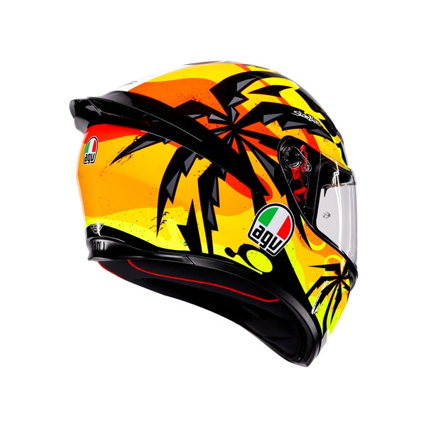 AGV HELM K1 S TROPICRUSH Black/Orange 2XL - Driven Powersports