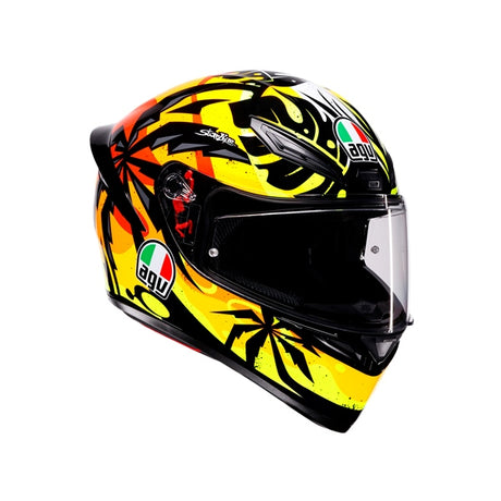 AGV HELM K1 S TROPICRUSH Black/Orange 2XL - Driven Powersports