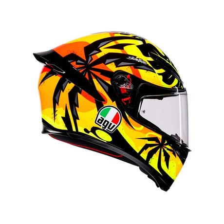 AGV HELM K1 S TROPICRUSH Black/Orange 2XL - Driven Powersports