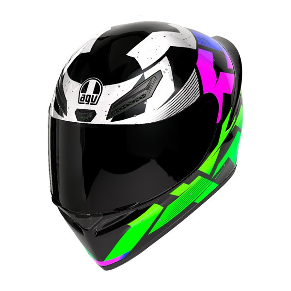 AGV HELM K1 S PUNKPULSE BK/PR/LIM 2XL - Driven Powersports