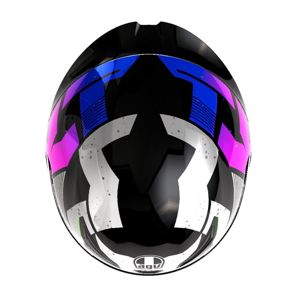 AGV HELM K1 S PUNKPULSE BK/PR/LIM 2XL - Driven Powersports