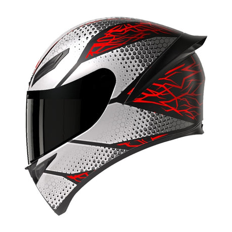 AGV HELM K1 S SPEEDARMOR Matte Black/Gray/Red 2XL - Driven Powersports