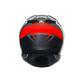 AGV HELM K6 S SLASHCUT Black/Gray/Red 2XL - Driven Powersports