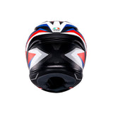 AGV HELM K6 S TIMEWARP Matte Black/Red/Blue 2XL - Driven Powersports
