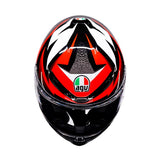 AGV HELM K6 S BRAVEN Black/Red/White 2XL - Driven Powersports