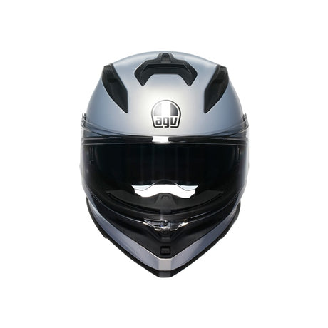 AGV HELM K7 MONO MAT PRISMA Silver 2XL - Driven Powersports